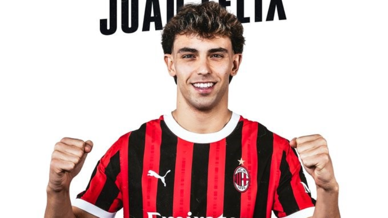 Milan, Joao Felix'i kiralık olarak kadrosuna kattı