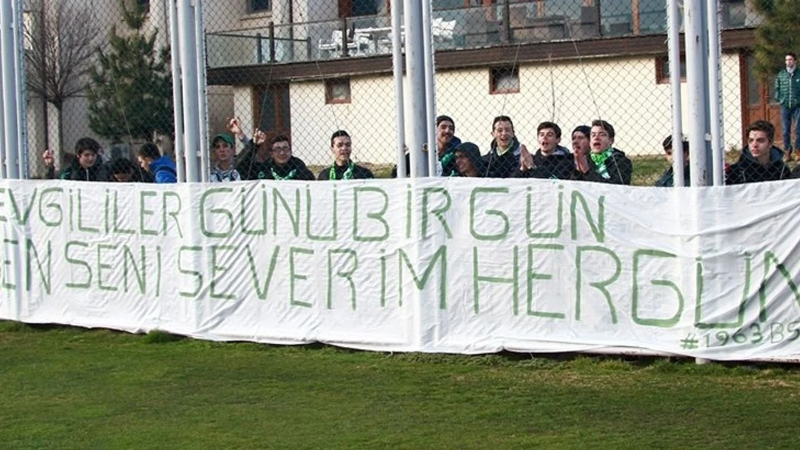 Bursaspor taraftarlarına Sevgililer Günü indirimi