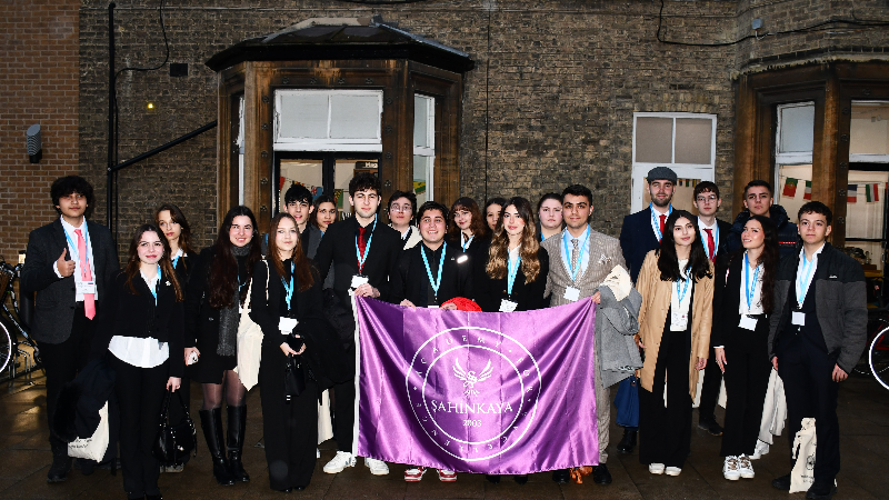 Şahinkaya, Cambridge MUN’a Türkiye’den üçüncü kez davet edilen tek lise oldu