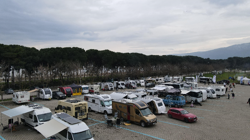 Karavan tutkunları Orhangazi'de buluştu