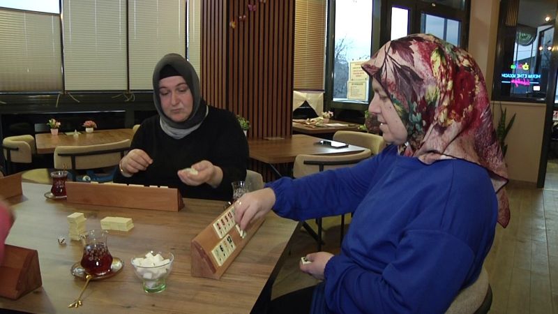 Bursa'da kadınlara özel kahvehane