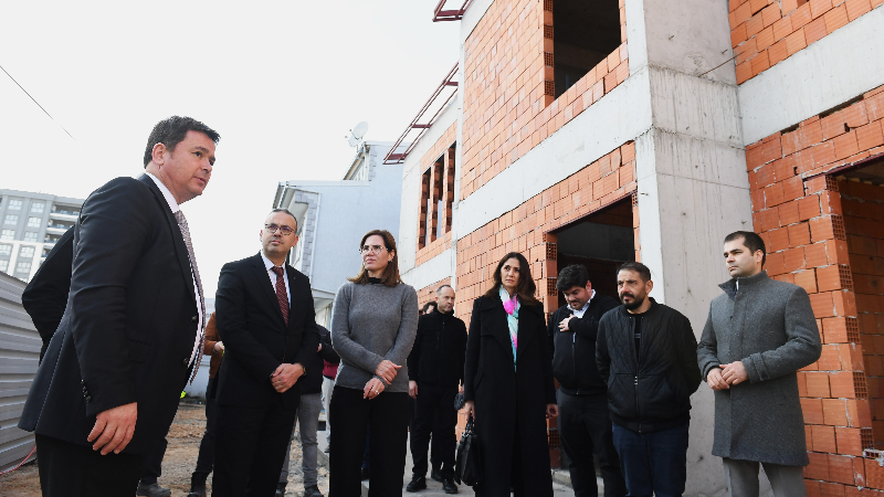 2 ay önce temeli atılan kreş, 3 ay sonra hizmete açılacak