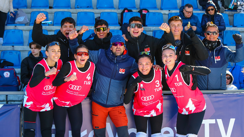 U20 Kadın Kar Voleybolu Milli Takımı, namağlup Avrupa şampiyonu