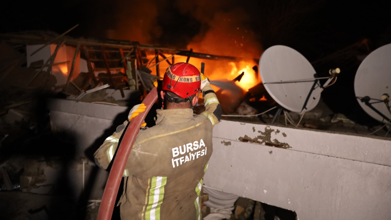 Bursa İtfaiyesi'nden bin 188 olaya müdahale