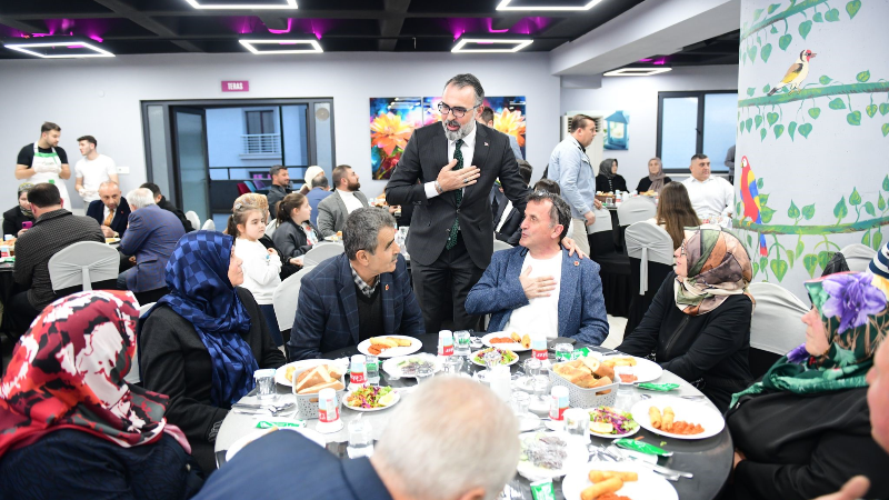 Kestel Belediyesi’nden muhtarlarla iftar buluşması