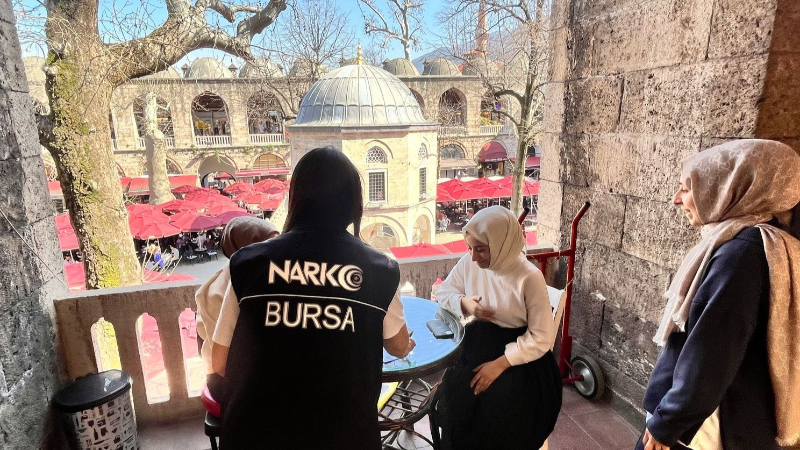 Bursa'da 3 bin 949 kişiye narko eğitim