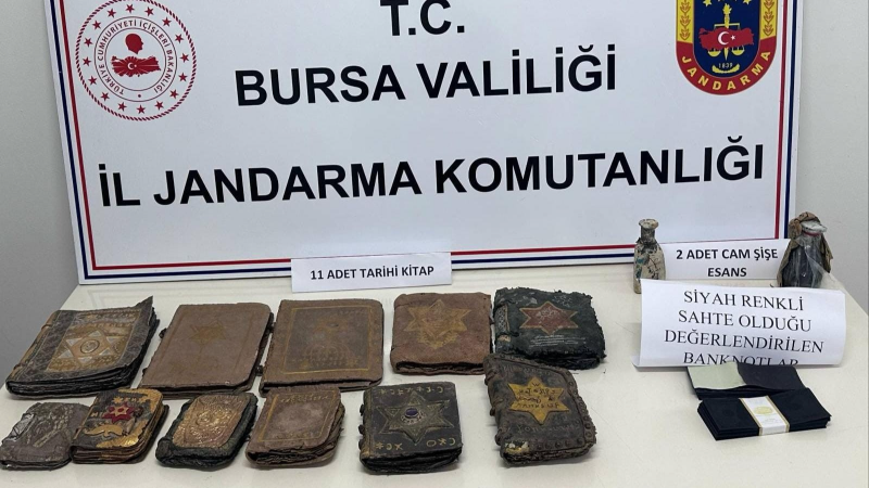 Bursa'da tarihi eser operasyonu