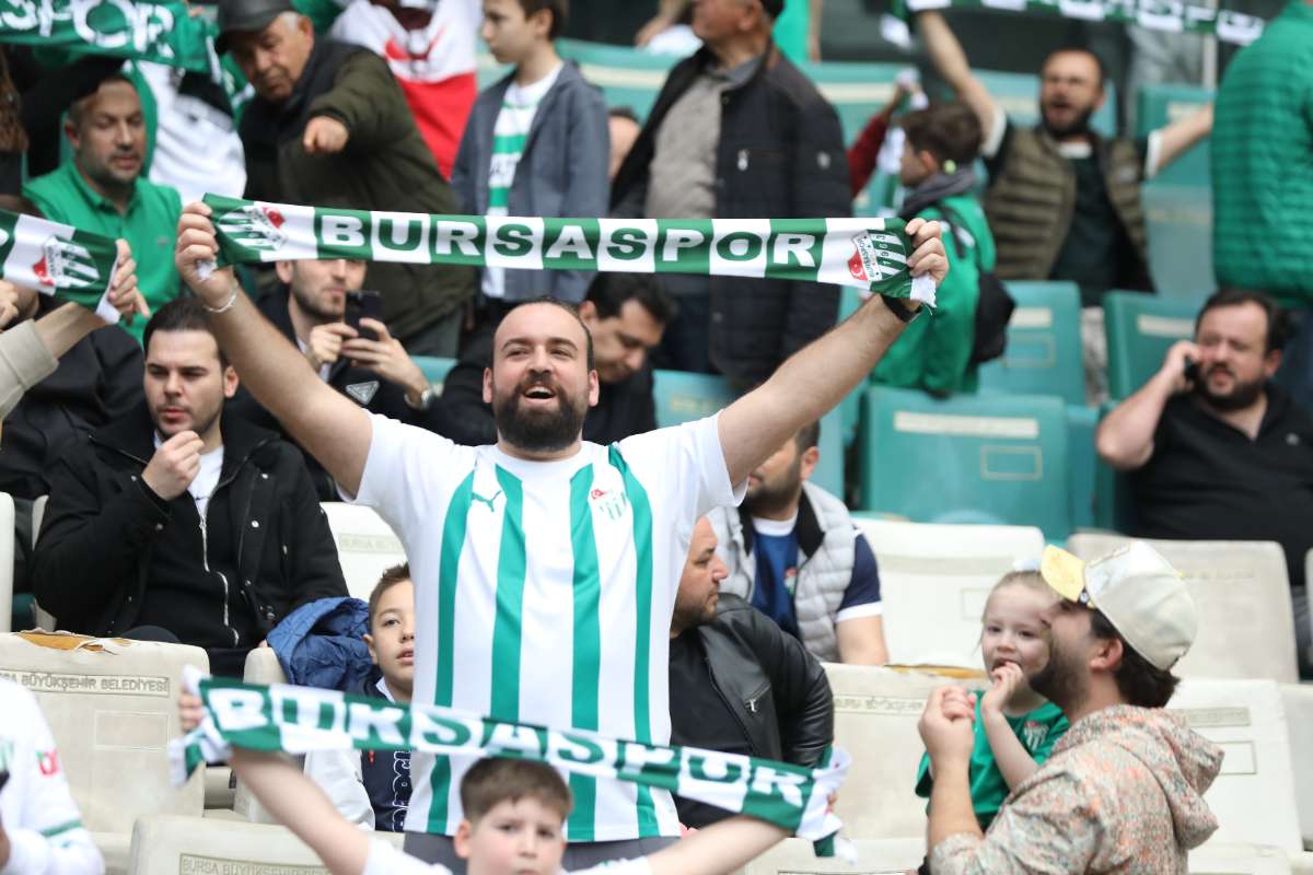 (FOTO GALERİ) BURSASPOR - 23 ELAZIĞ FK TARAFTAR FOTOĞRAFLARI