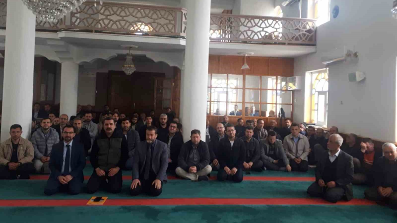 Orman yangınlara karşı cami cemaati bilgilendirildi