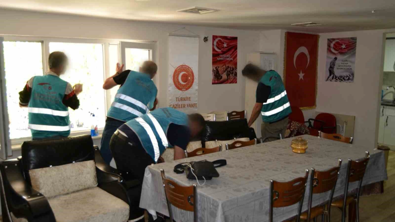 Hükümlülerden Şehit Aileleri Vakfı’nda temizlik desteği