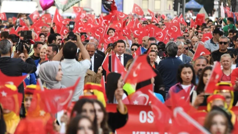 Osmangazi’de omuz omuza 19 Mayıs yürüyüşü