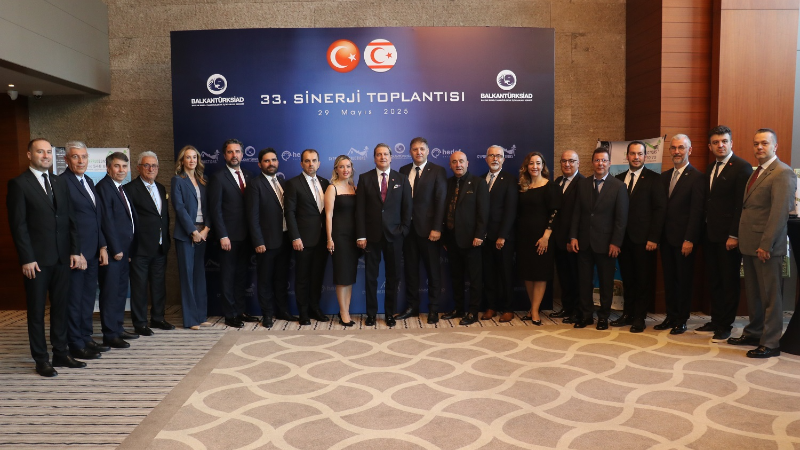 BALKANTÜRKSİAD, KKTC Başbakanı Ünal Üstel'i Ağırladı