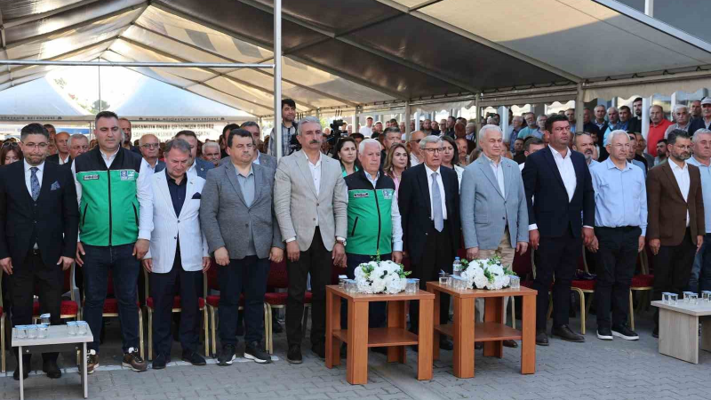 Bursa Büyükşehir Belediyesi, Sıvı Gübre Tesisi’ni hizmete açtı