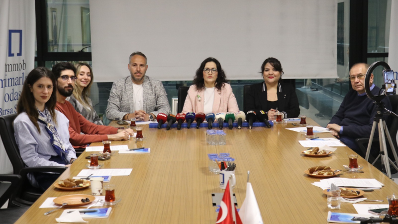 MİMARLAR ODASI BURSA ŞUBESİ’NDEN 5 HAZİRAN DÜNYA ÇEVRE GÜNÜ AÇIKLAMASI