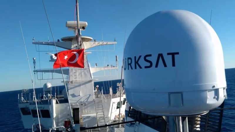 Denizlerde dijital kale kuruldu! Türk bayraklı gemiler Türksat’la izleniyor
