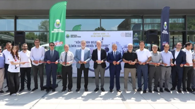 İnegöl’de Bilim rüzgarı esti