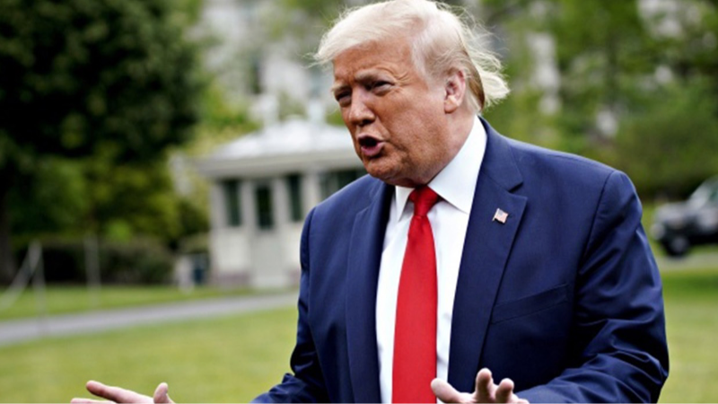 Trump, Orta Doğu'yu işaret etti