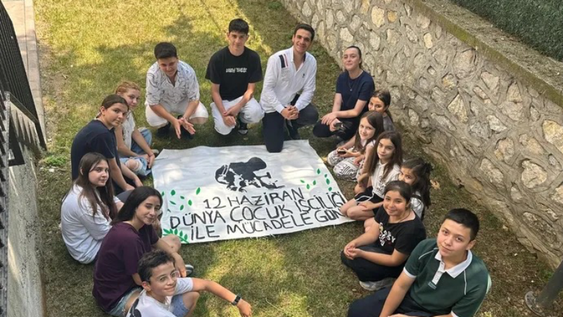 Bursa’da çocuk işçiliğiyle mücadele atölyesi