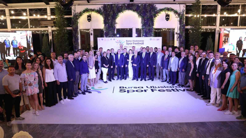 Bursa Uluslararası Spor Festivali'nde 100 bin sporcu yarıştı