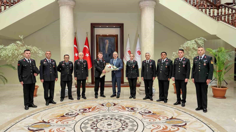 Vali Ayyıldız, jandarma teşkilatının kuruluş yıl dönümünü  kutladı
