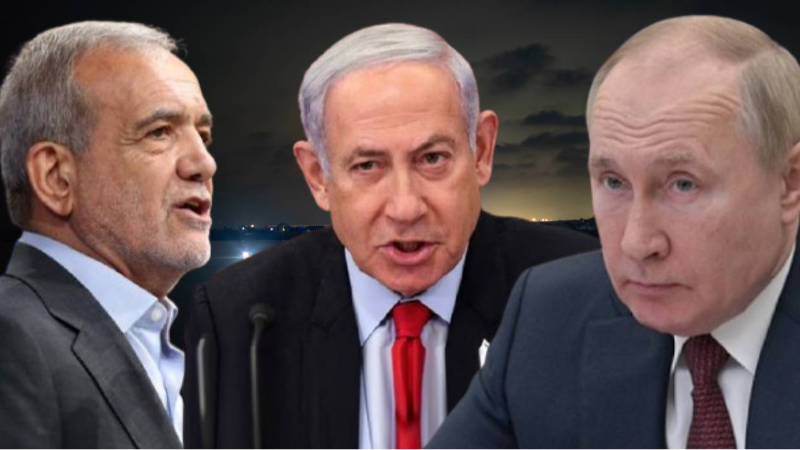 Putin, İran Cumhurbaşkanı Pezeşkiyan ve Netanyahu ile görüştü