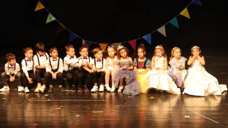 Nilüferli minikler drama gösterileriyle hayran bıraktı