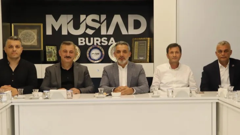 Anahtar Parti Bursa, MÜSİAD'ı ziyaret etti