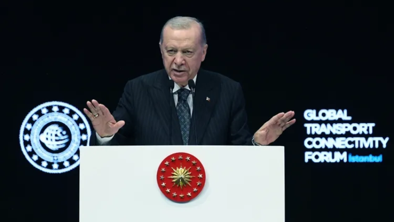 Erdoğan: Türkiye, bölgesel ulaşımda küresel güç olacak