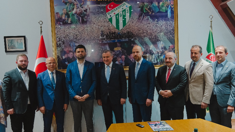 Bursaspor'a önemli ziyaret