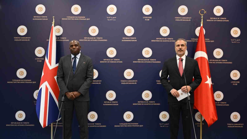 Bakan Fidan, David Lammy ile görüşmesinden sonra açıklamalarda bulundu