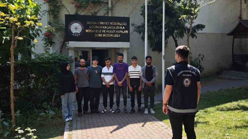 Bursa’da göçmen kaçakçılığı operasyonu!