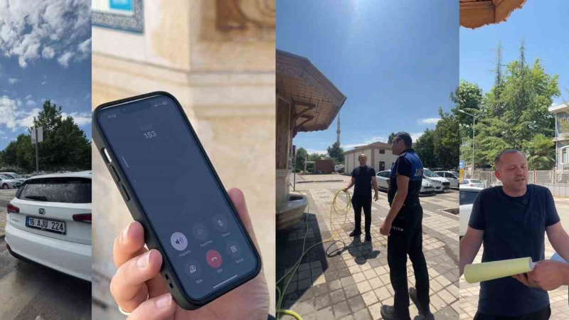 İnegöl Belediyesi’nden su israfına karşı etkili mesaj