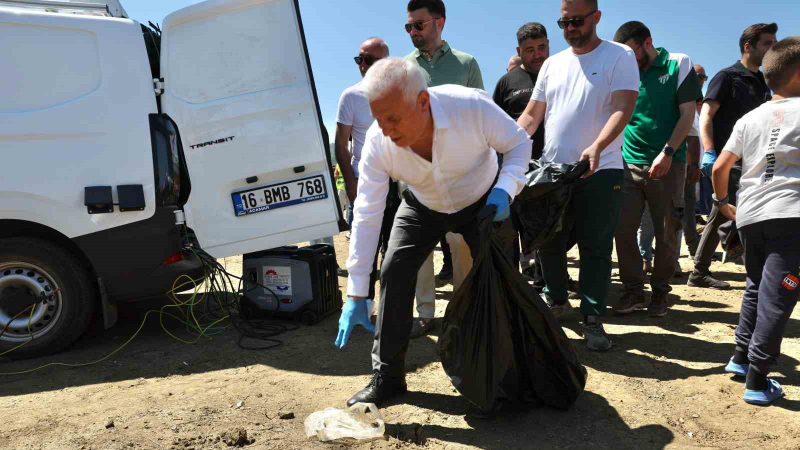 Bursa’da orman yangınlarına karşı ’temizlik’ seferberliği
