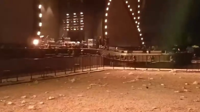 Bursa’da Kültür Yolu Festivali’nde arbede