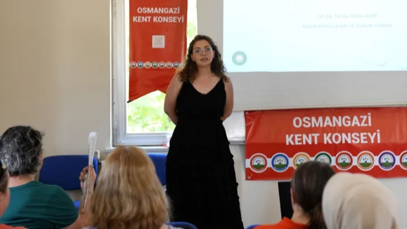 Osmangazi’de kadınlarla sağlıklı yaşam buluşması