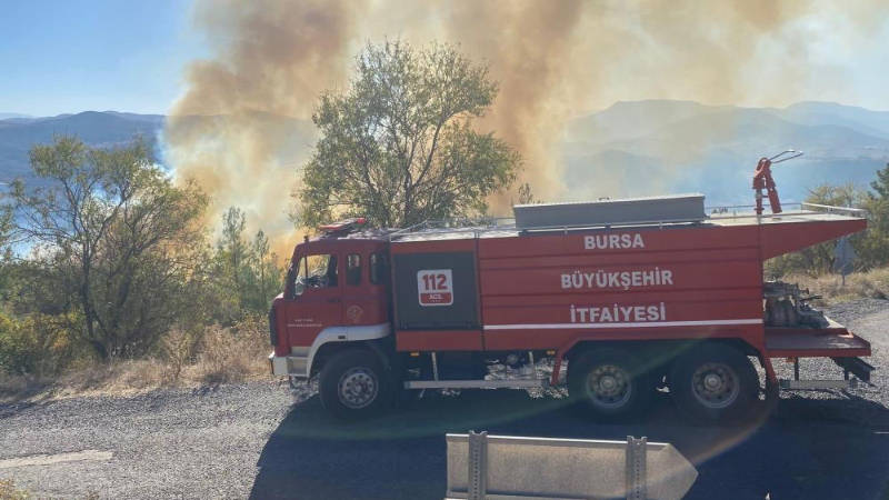 Bursa itfaiyesi her an tetikte