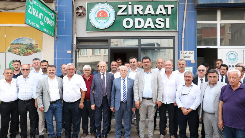 Başkan Bozbey: "Mazot desteğini çiftçimizle buluşturuyoruz"