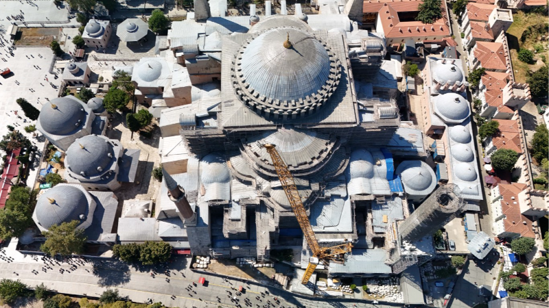 Fethin sembolü "Ayasofya Camii"