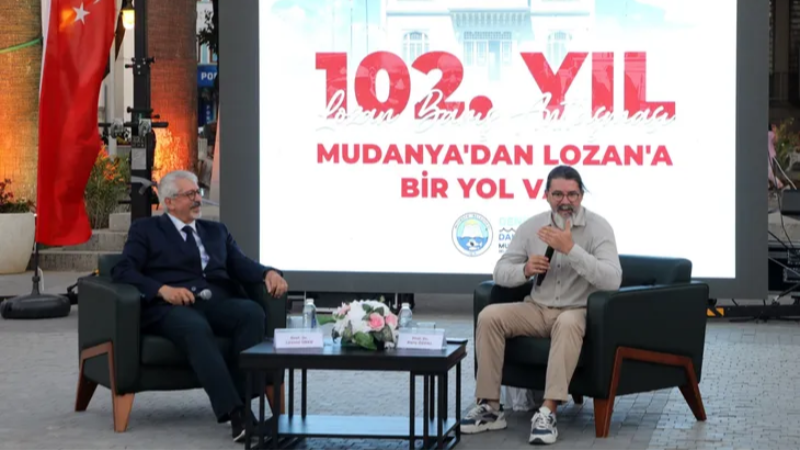 Mudanya’da tarihi meydandan özel söyleşi