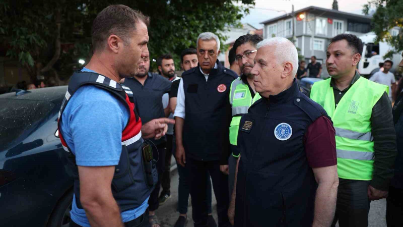 Mustafa Bozbey’den yangın bölgesine ziyaret