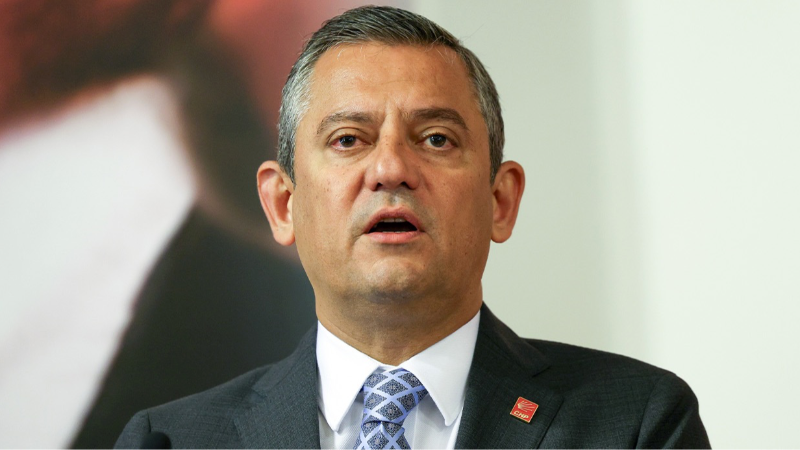 CHP Lideri Özel, açıklamalarda bulundu