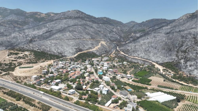 Yemyeşil Bursa'dan geriye bu görüntüler kaldı