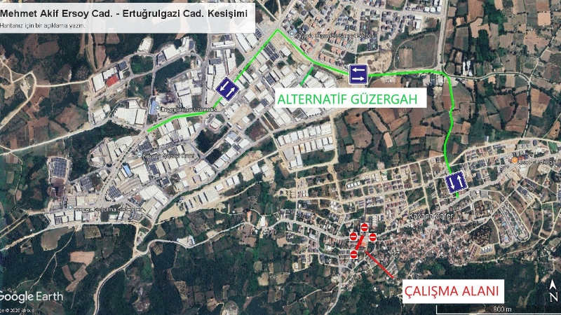 Nilüfer'de trafik düzenlemesi