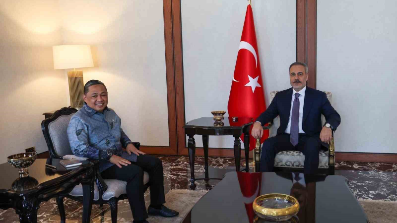 Bakan Fidan, Endonezya Dışişleri Bakan Yardımcısı Matta’yla görüştü