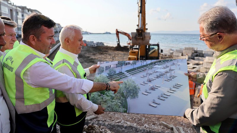 Mudanya’nın vitrini Büyükşehir’le yenileniyor