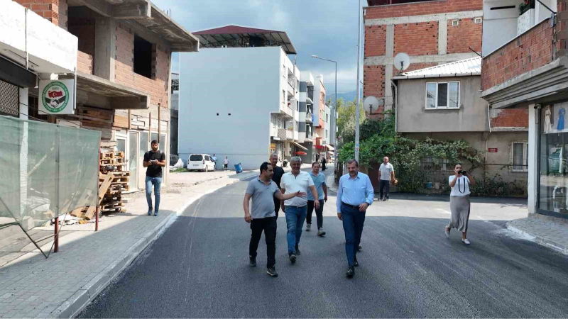 Gürsu Belediyesi'nden 7,5 milyon liralık asfalt yatırımı