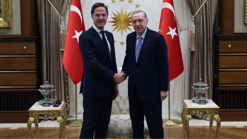 Rutte'den Türkiye'nin barıştaki rolüne vurgu