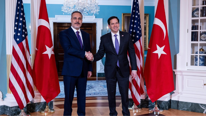 Bakan Fidan, ABD’li mevkidaşı Rubio ile görüştü