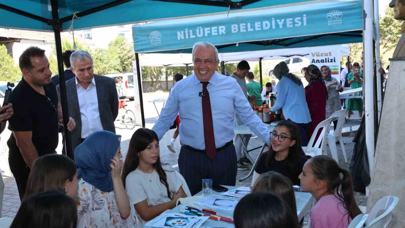 Başkan Şadi Özdemir, Doğanköy’deki yaz etkinliklerine katıldı