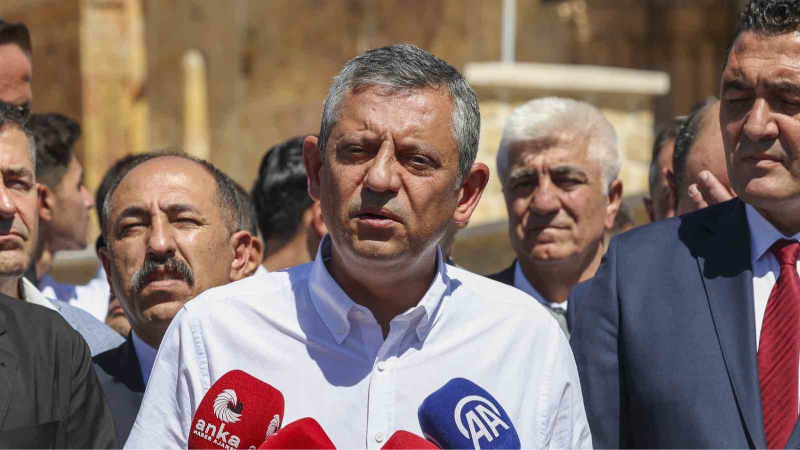 CHP lideri Özel'den Filistin açıklaması